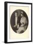 Passepartout Foto Ak Margarete Und Raphael Rainer Von Thurn Und Taxis-null-Framed Photographic Print