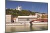 Passerelle Du Palais De Justice over the River Saone-Julian Elliott-Mounted Photographic Print