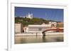 Passerelle Du Palais De Justice over the River Saone-Julian Elliott-Framed Photographic Print