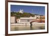 Passerelle Du Palais De Justice over the River Saone-Julian Elliott-Framed Photographic Print