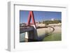 Passerelle Du Palais De Justice over the River Saone-Julian Elliott-Framed Photographic Print