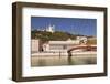 Passerelle Du Palais De Justice over the River Saone-Julian Elliott-Framed Photographic Print