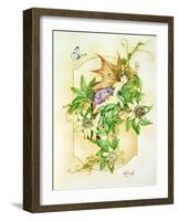 Passiflora-Linda Ravenscroft-Framed Giclee Print