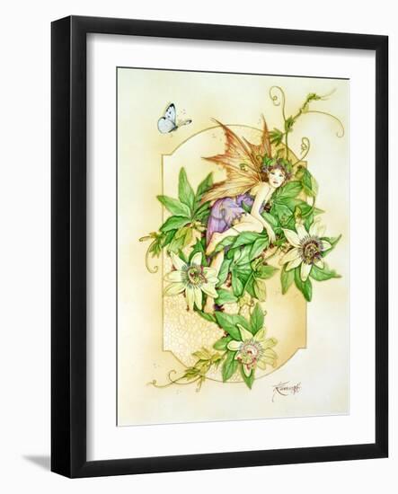 Passiflora-Linda Ravenscroft-Framed Giclee Print