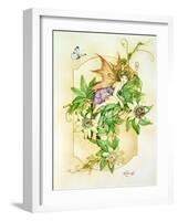 Passiflora-Linda Ravenscroft-Framed Giclee Print