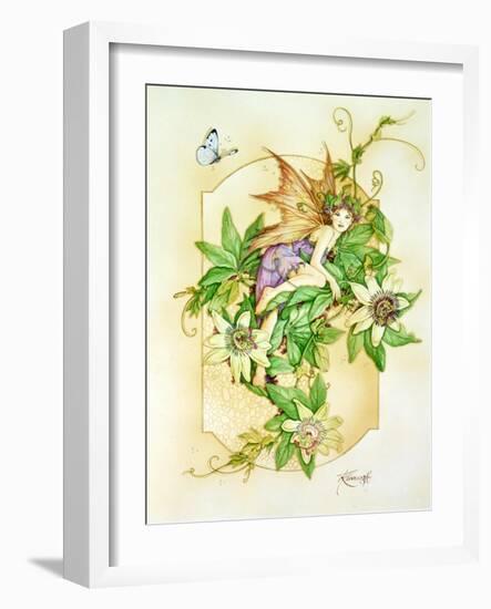 Passiflora-Linda Ravenscroft-Framed Giclee Print