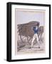 Passing a Mud Cart, 1821-Richard Dighton-Framed Giclee Print