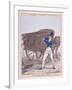 Passing a Mud Cart, 1821-Richard Dighton-Framed Premium Giclee Print