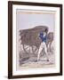 Passing a Mud Cart, 1821-Richard Dighton-Framed Premium Giclee Print