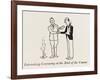 Passing Ceremony-William Heath Robinson-Framed Art Print