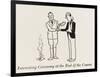 Passing Ceremony-William Heath Robinson-Framed Art Print