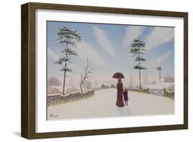 Passing Clouds-Peter Szumowski-Framed Giclee Print