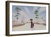 Passing Clouds-Peter Szumowski-Framed Premium Giclee Print