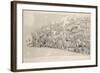 Passing Events or the Tail of the Comet of 1853-George Cruikshank-Framed Art Print