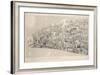 Passing Events or the Tail of the Comet of 1853-George Cruikshank-Framed Art Print
