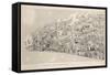 Passing Events or the Tail of the Comet of 1853-George Cruikshank-Framed Stretched Canvas