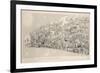 Passing Events or the Tail of the Comet of 1853-George Cruikshank-Framed Premium Giclee Print