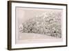 Passing Events, or the Tail of the Comet of 1853-George Cruikshank-Framed Giclee Print