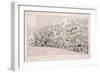 Passing Events, or the Tail of the Comet of 1853-George Cruikshank-Framed Giclee Print