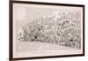 Passing Events, or the Tail of the Comet of 1853-George Cruikshank-Framed Giclee Print