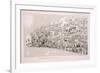 Passing Events, or the Tail of the Comet of 1853-George Cruikshank-Framed Giclee Print