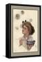 Passing Fancies-Harrison Fisher-Framed Stretched Canvas