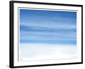 Passing Jet at 37000 Feet-Shams Rasheed-Framed Giclee Print