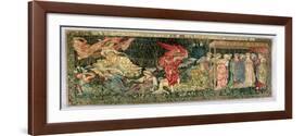 Passing of Venus, Designed in 1901 and Woven in 1926 (Wool, Silk and Linen Tapestry)-Edward Burne-Jones-Framed Giclee Print