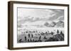 Passing Point Lata on the Ice-Edward Finden-Framed Giclee Print