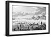 Passing Point Lata on the Ice-Edward Finden-Framed Giclee Print