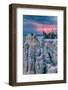 Passing Ships, Sunrise Storm Mono Lake, Eastern Sierras, California-Vincent James-Framed Photographic Print