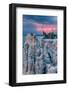 Passing Ships, Sunrise Storm Mono Lake, Eastern Sierras, California-Vincent James-Framed Photographic Print