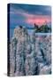 Passing Ships, Sunrise Storm Mono Lake, Eastern Sierras, California-Vincent James-Stretched Canvas