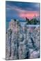 Passing Ships, Sunrise Storm Mono Lake, Eastern Sierras, California-Vincent James-Mounted Photographic Print