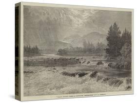 Passing Showers, Forest of Glentanner, Aberdeenshire-Ernest Albert Waterlow-Stretched Canvas
