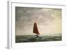 Passing Squall on the Medway-Vic Trevett-Framed Giclee Print