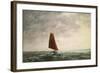 Passing Squall on the Medway-Vic Trevett-Framed Giclee Print