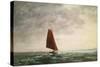 Passing Squall on the Medway-Vic Trevett-Stretched Canvas