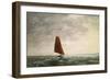 Passing Squall on the Medway-Vic Trevett-Framed Giclee Print