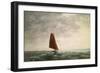 Passing Squall on the Medway-Vic Trevett-Framed Giclee Print