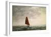 Passing Squall on the Medway-Vic Trevett-Framed Giclee Print
