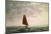 Passing Squall on the Medway-Vic Trevett-Mounted Giclee Print