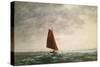 Passing Squall on the Medway-Vic Trevett-Stretched Canvas