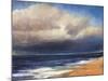 Passing Storm by the Beach-Tim O'toole-Mounted Giclee Print