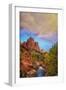 Passing Storm, Zion Canyon, Southern Utah-Vincent James-Framed Photographic Print