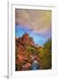 Passing Storm, Zion Canyon, Southern Utah-Vincent James-Framed Photographic Print