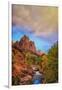 Passing Storm, Zion Canyon, Southern Utah-Vincent James-Framed Photographic Print