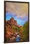 Passing Storm, Zion Canyon, Southern Utah-Vincent James-Framed Photographic Print