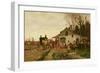 Passing the Outpost, 1881 (Oil on Canvas)-Alfred Wordsworth Thompson-Framed Giclee Print