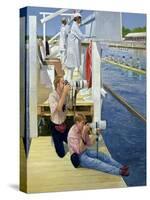Passing the Scoreboard, Henley-Timothy Easton-Stretched Canvas